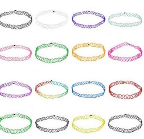 Vintage Hippy Stretch Tattoo Choker Necklace Elastic line Punk Grunge Statement Chokers Necklaces Jewelry Fashion Handmade For women men
Vintage Hippy Stretch Tattoo Choker Necklace Elastic line Punk Grunge Statement Chokers Necklaces Jewelry Fashion Handmade For women men