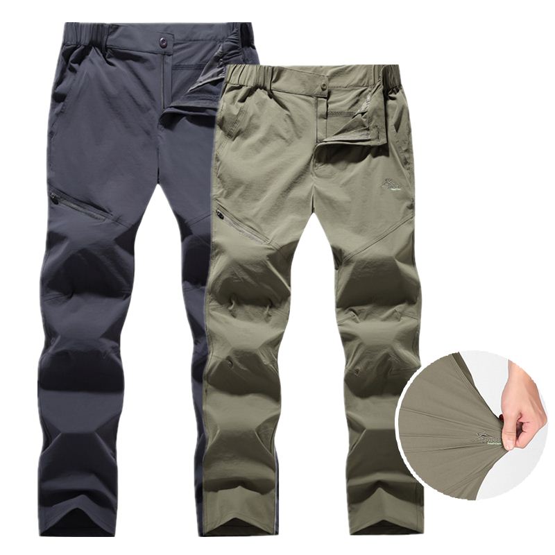 Men's Quick Dry Hiking Pants Summer Outdoor Light Breathable Elastic Leisure Sports Trousers Mountain Camping, Blue gray
Men's Quick Dry Hiking Pants Summer Outdoor Light Breathable Elastic Leisure Sports Trousers Mountain Camping, Blue gray
