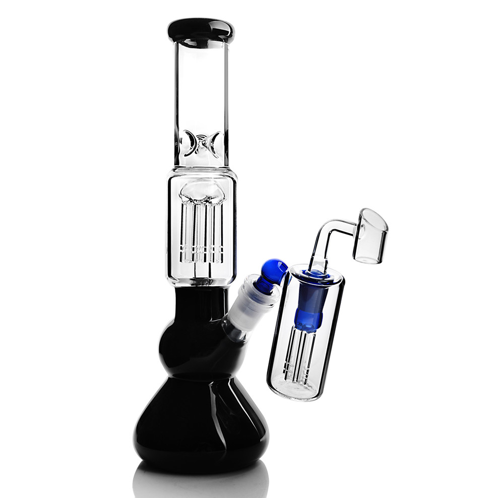 Thick Glass Water Bong Smoking Glass Pipes Glass Bubbler beaker Bongs Heady Dab Rigs Hookahs With 14mm Ash Catcher 11.4 Inchs
Thick Glass Water Bong Smoking Glass Pipes Glass Bubbler beaker Bongs Heady Dab Rigs Hookahs With 14mm Ash Catcher 11.4 Inchs