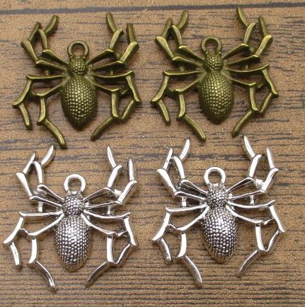Spider Charms 8PCS/Lot 35*32mm Great Detailed Spiders Jewelry DIY Supplies Earring Pendants 2 Colors Available-WY1192
Spider Charms 8PCS/Lot 35*32mm Great Detailed Spiders Jewelry DIY Supplies Earring Pendants 2 Colors Available-WY1192