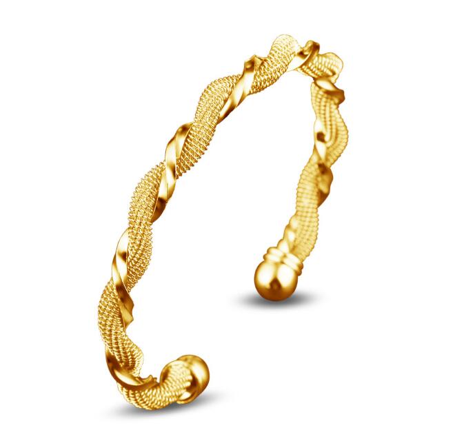 Fashion Twist Designer Bangle Bracelets Jewelry for Women Silver Gold Charm Bracelet Drop Shipping
Fashion Twist Designer Bangle Bracelets Jewelry for Women Silver Gold Charm Bracelet Drop Shipping