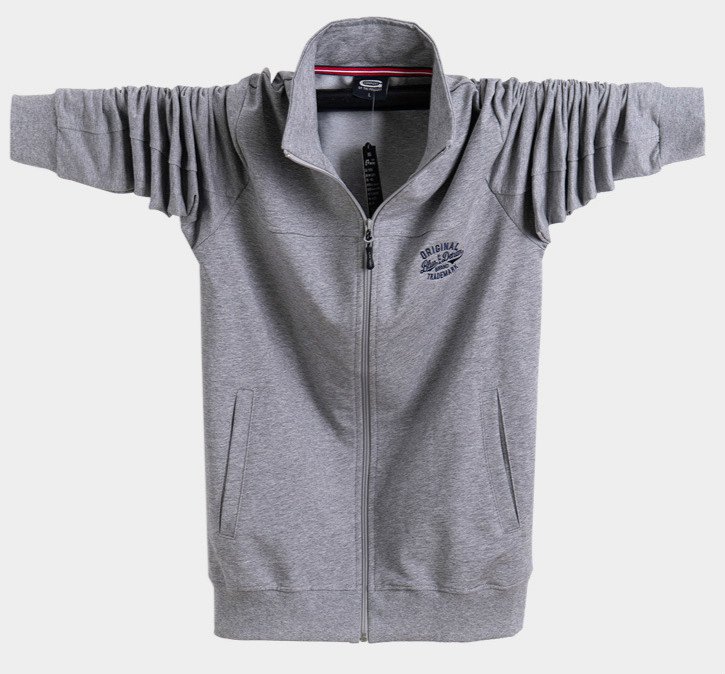 CP Zipper Sweatshirt Extra Large Cardigan Men's Thin Gown Fat Guy Fit Sweatshirt Jacket Plus Mast, Black
CP Zipper Sweatshirt Extra Large Cardigan Men's Thin Gown Fat Guy Fit Sweatshirt Jacket Plus Mast, Black