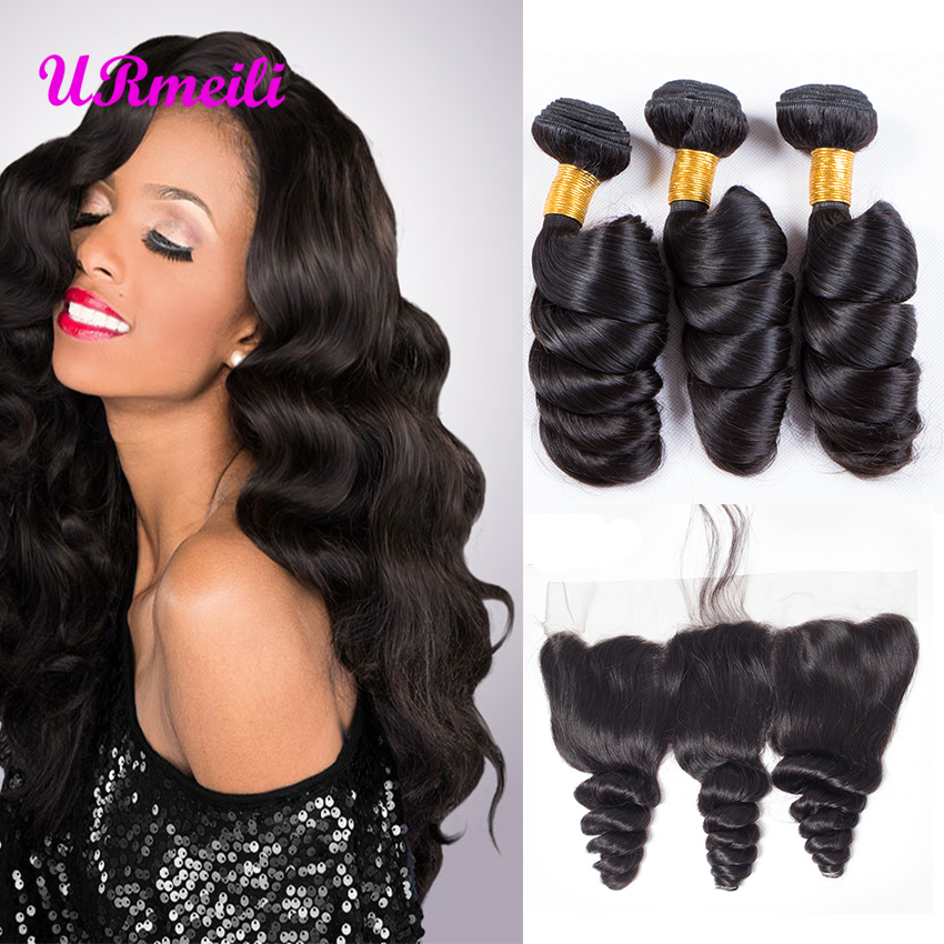 Indian Virgin Hair Loose Wave Bundles With Frontal 9a Raw Indian Virgin Hair Bundles With Lace Frontal Loose Deep Wave Bundles With Closure, Natural color
Indian Virgin Hair Loose Wave Bundles With Frontal 9a Raw Indian Virgin Hair Bundles With Lace Frontal Loose Deep Wave Bundles With Closure, Natural color