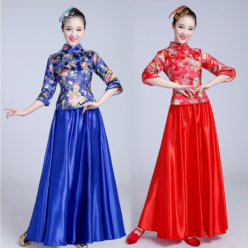 Chinese Traditional Women Hanfu party Dress Classical Chinese dance stage costume for singers Hanfu Tang suit Ancient Costume, Red
Chinese Traditional Women Hanfu party Dress Classical Chinese dance stage costume for singers Hanfu Tang suit Ancient Costume, Red