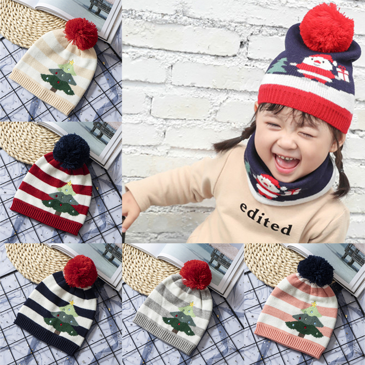 Children knitting Christmas hat 6 color Striped Xmas tree pattern warm hat Winter Outdoor Baby Ski Caps kids Pom Pom beanie JY993, Mixed colors
Children knitting Christmas hat 6 color Striped Xmas tree pattern warm hat Winter Outdoor Baby Ski Caps kids Pom Pom beanie JY993, Mixed colors