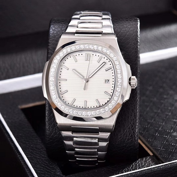 Luxury Men's Diamond Designer Watch High Quality Automatic Mechanical Stainless Steel Strap Nautilus Men Mens Watch Watches Wristwatches, Slivery;brown
Luxury Men's Diamond Designer Watch High Quality Automatic Mechanical Stainless Steel Strap Nautilus Men Mens Watch Watches Wristwatches, Slivery;brown