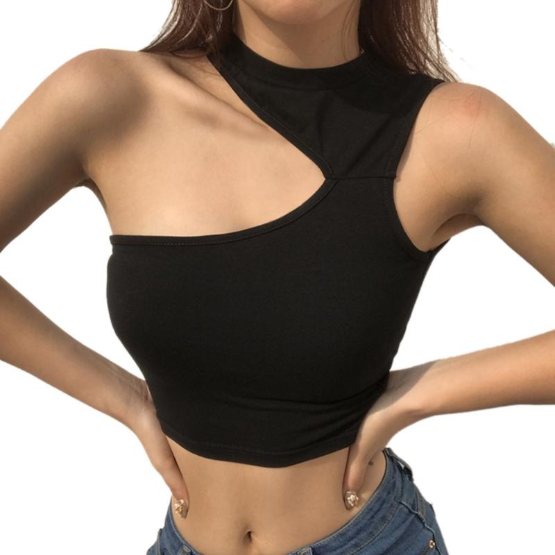 Summer Sleeveless Sexy Women Vest Casual Slim Black Personality Cool Girl Vest Fashion Wild Soft Elastic Soft Short Streetwear
Summer Sleeveless Sexy Women Vest Casual Slim Black Personality Cool Girl Vest Fashion Wild Soft Elastic Soft Short Streetwear