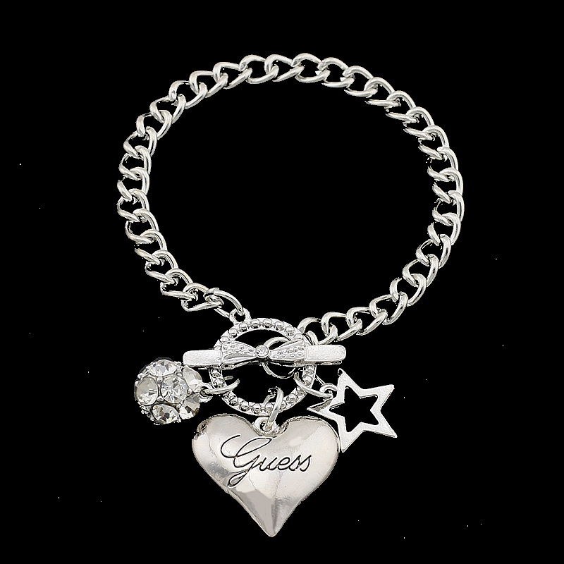 Hot Sale Love Heart Charms Bracelets For Women Gold Silver Color Bileklik Bracelet&Bangle Jewelry Europe American Style Jewelry
Hot Sale Love Heart Charms Bracelets For Women Gold Silver Color Bileklik Bracelet&Bangle Jewelry Europe American Style Jewelry