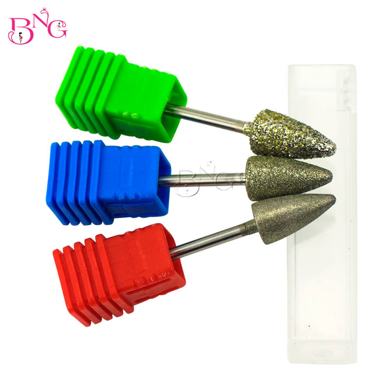 BNG Big Diamond Nail Drill Bit 3/32" Korund Burr Milling Cutter Bits For Manicure Pedicure Tools Nail Drill Accessories (F
BNG Big Diamond Nail Drill Bit 3/32" Korund Burr Milling Cutter Bits For Manicure Pedicure Tools Nail Drill Accessories (F