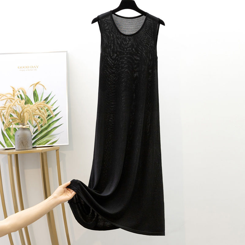 2020 New Summer Women Korean Style Solid Elastic Sleeveless Dresses Female Casual Knitting Tank Pleated Long Dress Vestidos T54, Lemon yellow
2020 New Summer Women Korean Style Solid Elastic Sleeveless Dresses Female Casual Knitting Tank Pleated Long Dress Vestidos T54, Lemon yellow