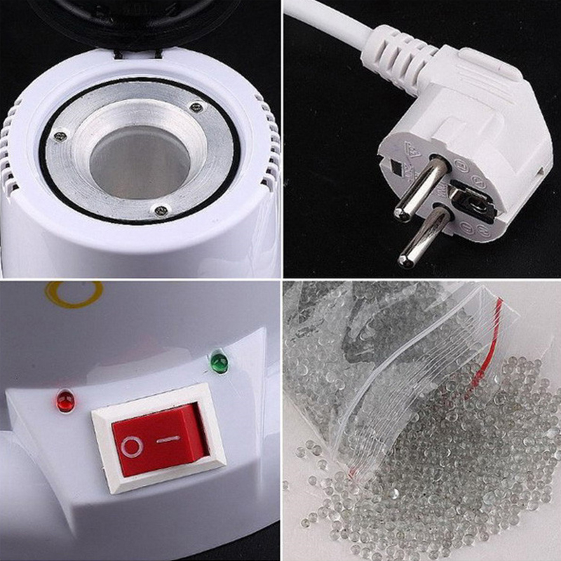 Sterilizer for Nails High Temperature Sterilizer Box Tools Disinfection Box Nail Sterilizer Tools Glass Balls Manicure Tools