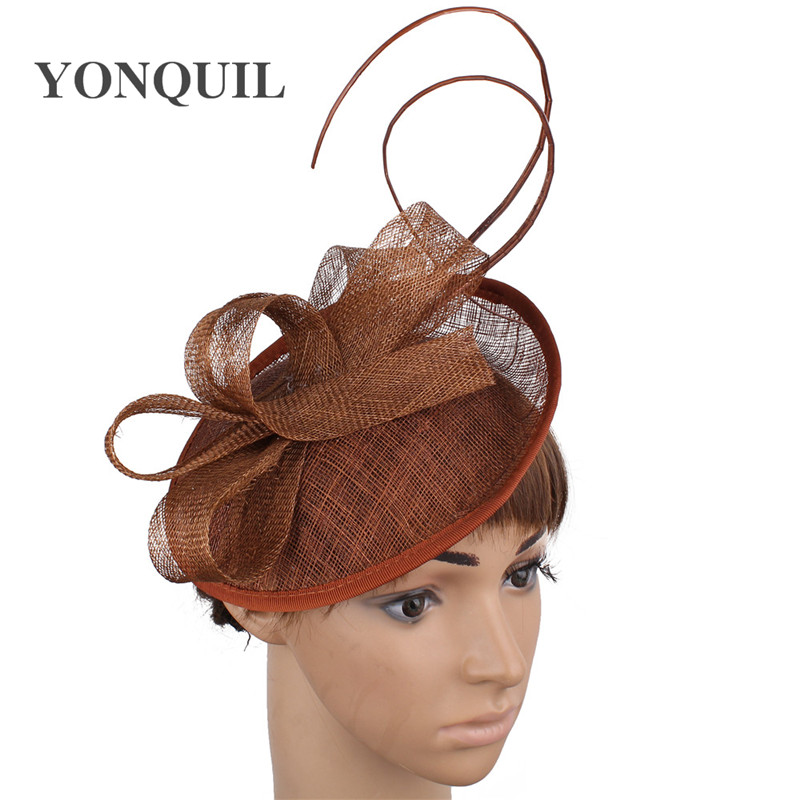 Linen Feathers Fascinator headbands women wedding bridal headwear birthday hair accessories church headpiece suit for all season MYQ079
Linen Feathers Fascinator headbands women wedding bridal headwear birthday hair accessories church headpiece suit for all season MYQ079