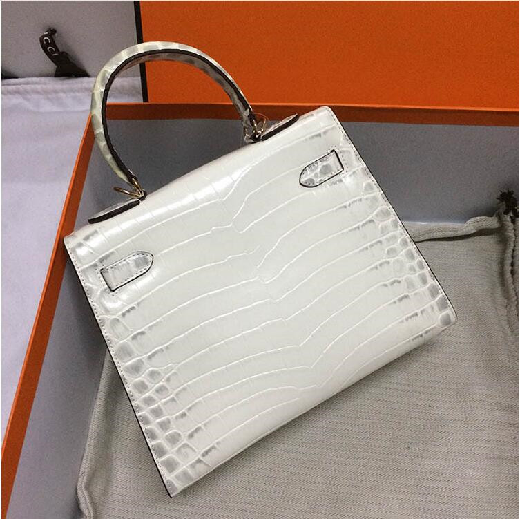 Alligator Wholesale Totes Fashion 28CM Bags 25CM Genuine Leather Factory White Lady Women Handbag 2021 Image Real Gctwi, Red;black
Alligator Wholesale Totes Fashion 28CM Bags 25CM Genuine Leather Factory White Lady Women Handbag 2021 Image Real Gctwi, Red;black