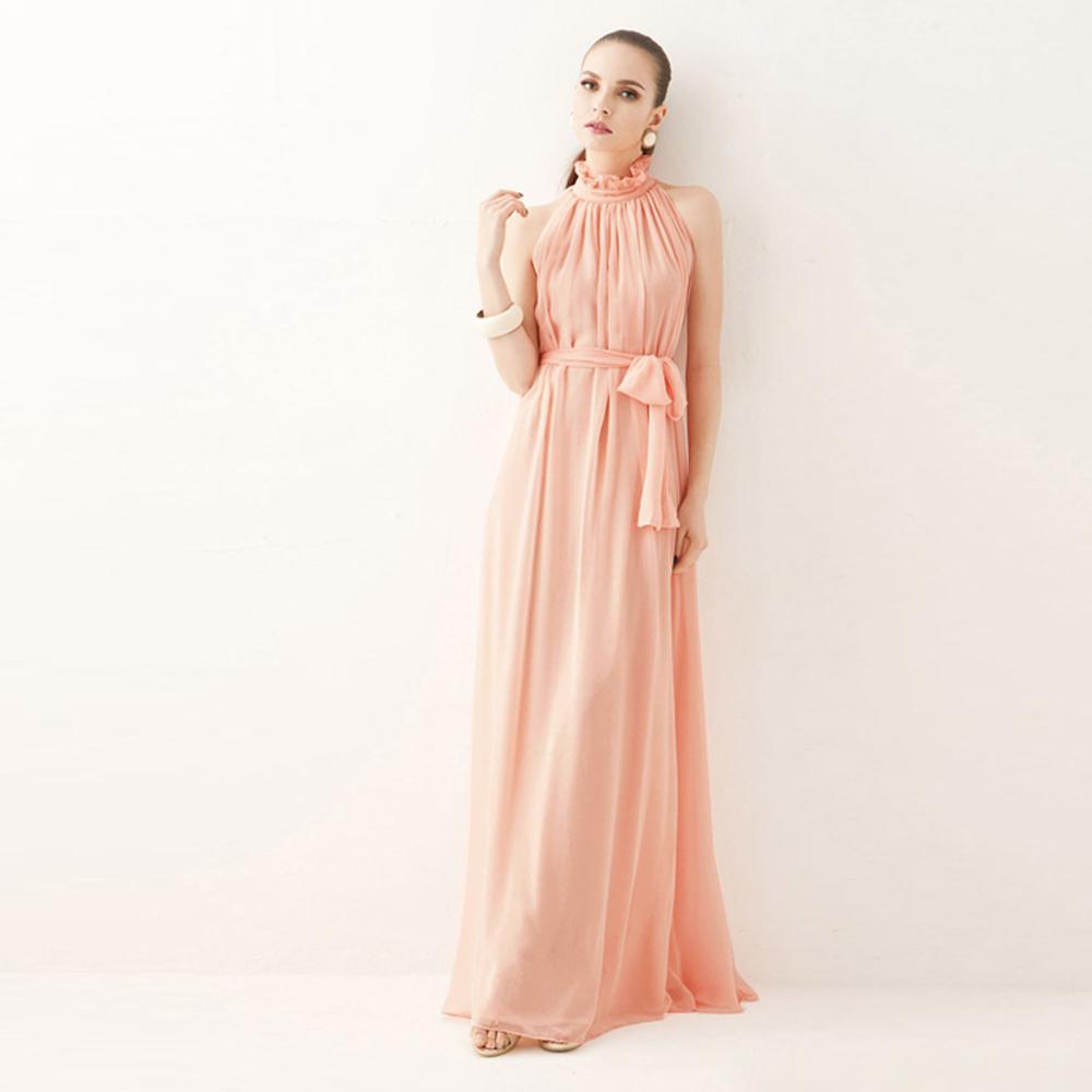 4 Colors Summer Chiffon Maternity Pregnant Women Pregnancy Female Clothing Long Dresses Beach Dressing Clothes Solid Sleeveless