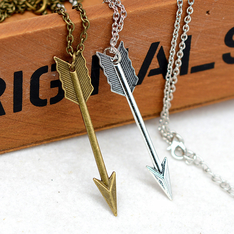 Promotion Selling Handmade Antque Gold Plated Alloy Arrow Pendant Sweater Chain Necklace Jewelry
Promotion Selling Handmade Antque Gold Plated Alloy Arrow Pendant Sweater Chain Necklace Jewelry