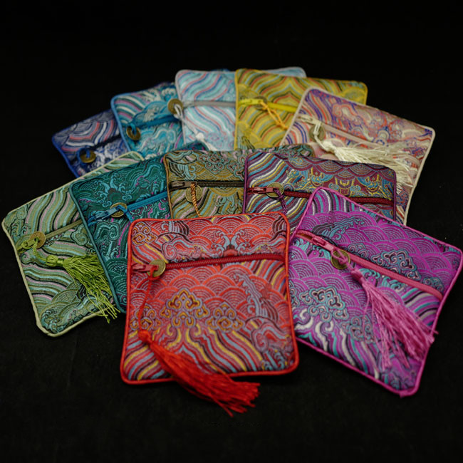 Wave Luxury Vintage Small Coin Purse Bag Zip Jewelry Gift Bag Chinese Silk Brocade Bracelet Pouch Tassel Credit Card Holder Women
Wave Luxury Vintage Small Coin Purse Bag Zip Jewelry Gift Bag Chinese Silk Brocade Bracelet Pouch Tassel Credit Card Holder Women