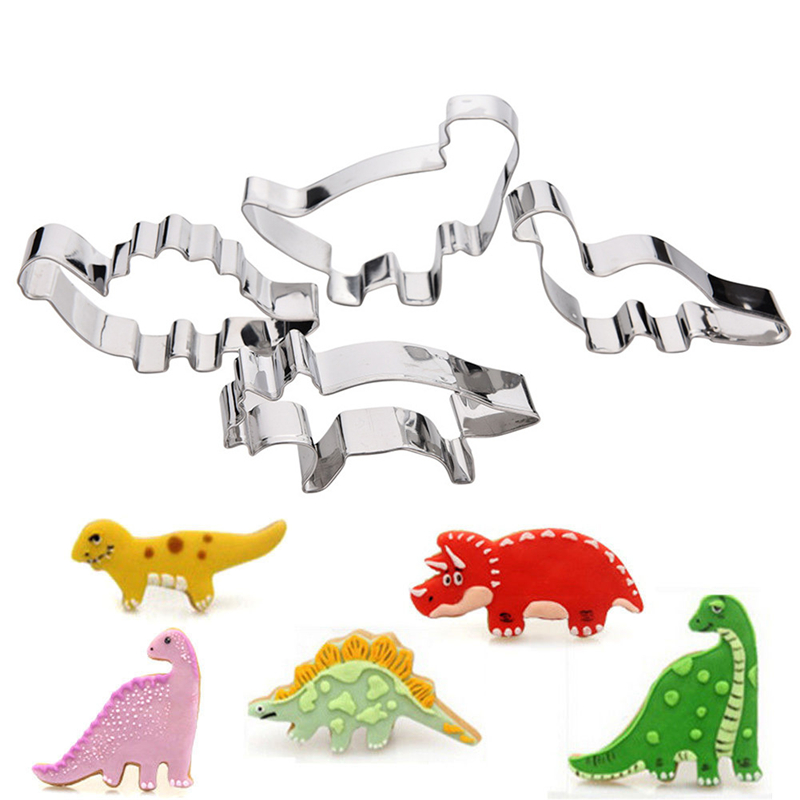Dinosaur Cookie Cutter Set Stainless Steel Animal Fondant Cake Biscuit Mold Cake Decorating Baking Tools JK2007XB
Dinosaur Cookie Cutter Set Stainless Steel Animal Fondant Cake Biscuit Mold Cake Decorating Baking Tools JK2007XB