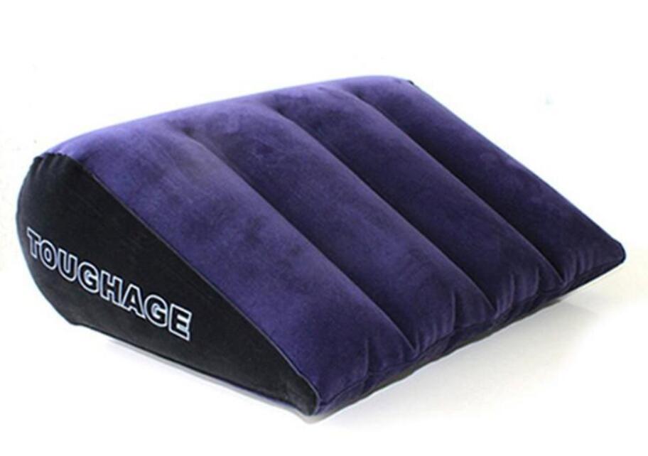 Magic Sex Pillow Triangle Gonfiabile Portatile Triangolo Cuscino Letto Per Coppia-image
