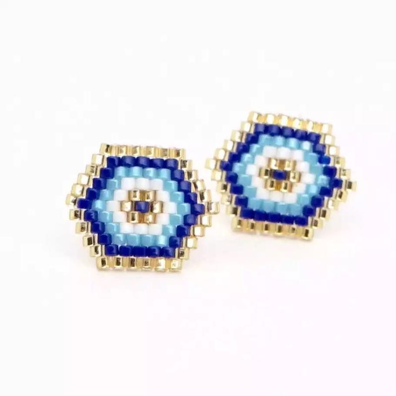 Dangle & Chandelier ZHONGVI MIYUKI Earrings Delica Evil Eye Stud Perles Women Jewelry Insta Fashion Handmade Beadweaving Gifts
Dangle & Chandelier ZHONGVI MIYUKI Earrings Delica Evil Eye Stud Perles Women Jewelry Insta Fashion Handmade Beadweaving Gifts