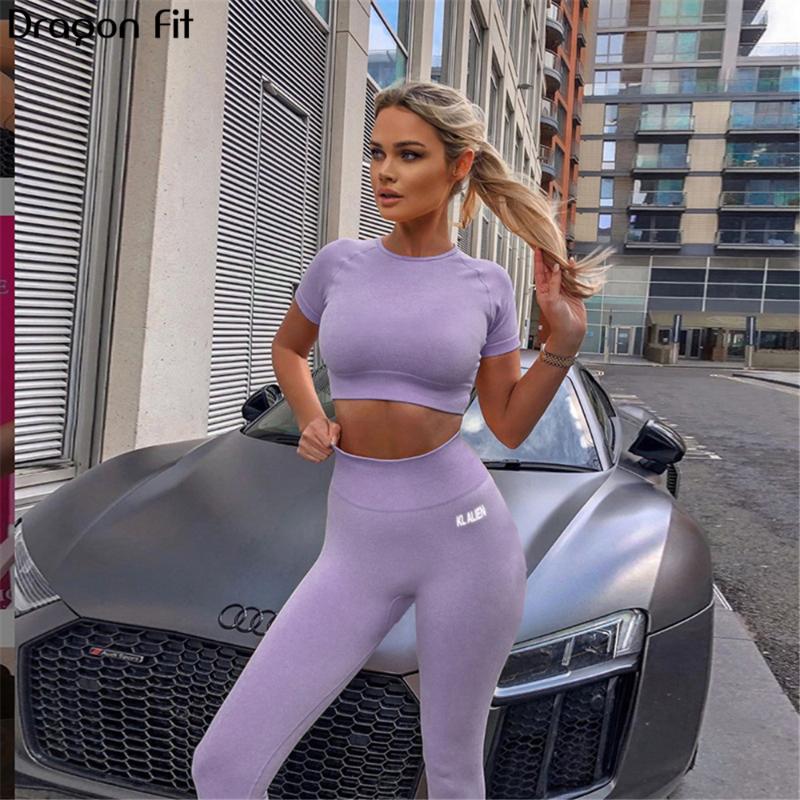 Dragon Fit Workout Clothes For Women Yoga 2 Piece Set Crop Top Leggings Set Fitness Gym Set 2020 Sexy Active Wear Outfits Female, Blue 
Dragon Fit Workout Clothes For Women Yoga 2 Piece Set Crop Top Leggings Set Fitness Gym Set 2020 Sexy Active Wear Outfits Female, Blue