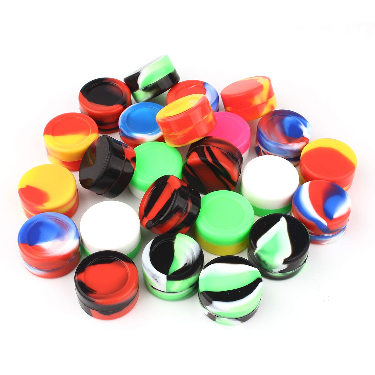 Nonstick Silicone Wax Containers 5ml rubber slick container food grade jars dab tool storage jar oil holder for vaporizer vape FDA approved
Nonstick Silicone Wax Containers 5ml rubber slick container food grade jars dab tool storage jar oil holder for vaporizer vape FDA approved