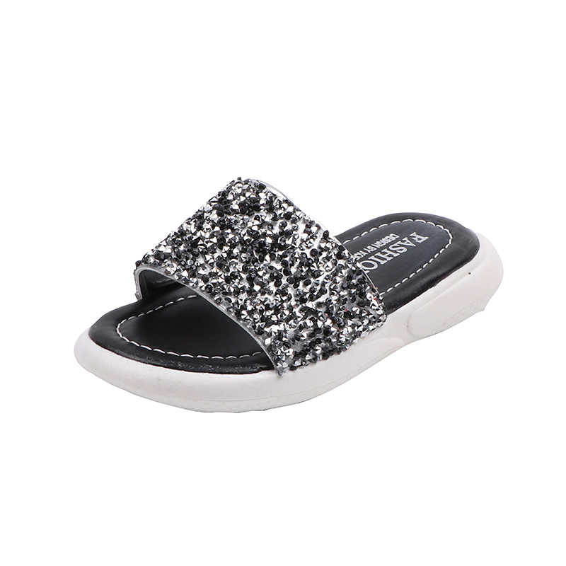 Kids Slippers Summer Fashion Solid Color Rhinestone Little Girl Shoes Children Girls Princess Indoor Slippers Soft Bottom SYY126, Syy126silver
Kids Slippers Summer Fashion Solid Color Rhinestone Little Girl Shoes Children Girls Princess Indoor Slippers Soft Bottom SYY126, Syy126silver