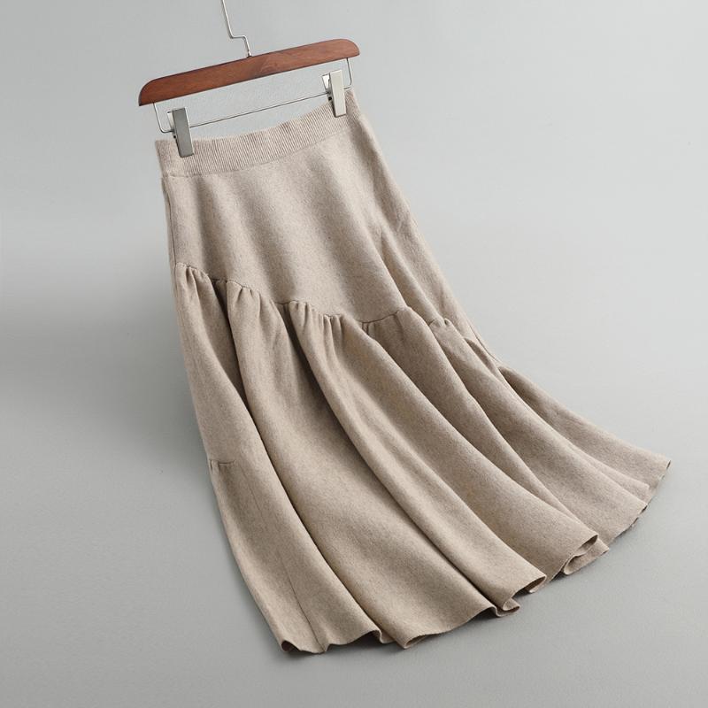 Sherhure 2019 High Waist Wool Knitted Women Winter A-Line Long Skirt Stretch Women Warm Beige Skirt Faldas Jupe Femme Saia
Sherhure 2019 High Waist Wool Knitted Women Winter A-Line Long Skirt Stretch Women Warm Beige Skirt Faldas Jupe Femme Saia