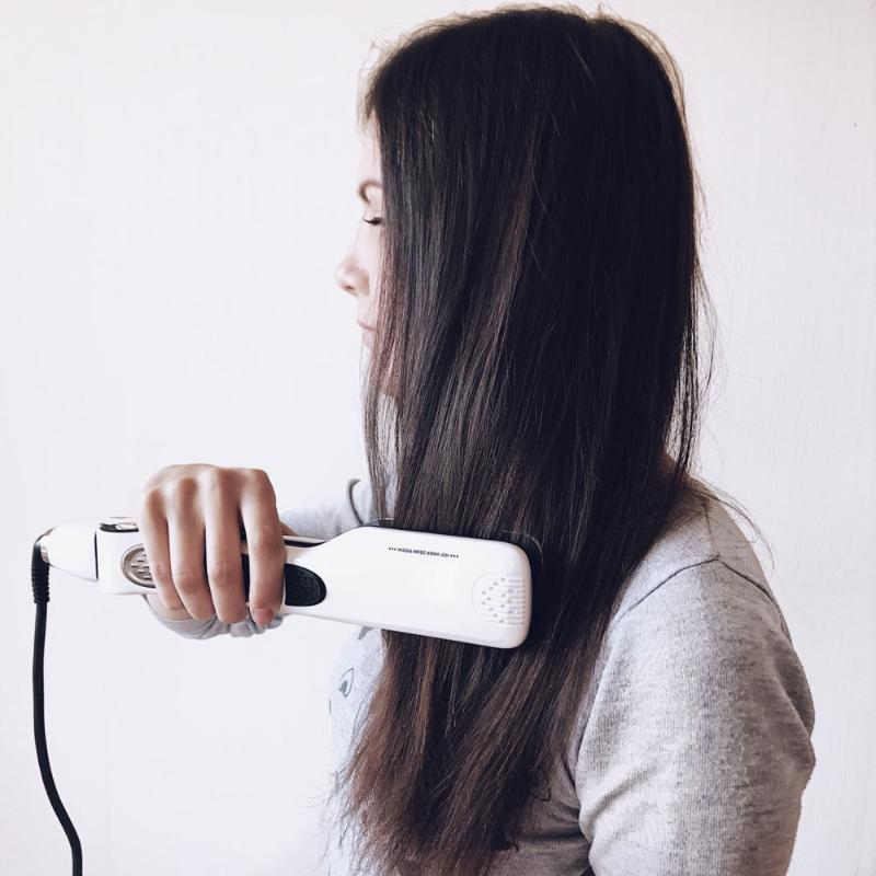 Hair Straightener Iron Flat Professional Steampod Electric Steam1