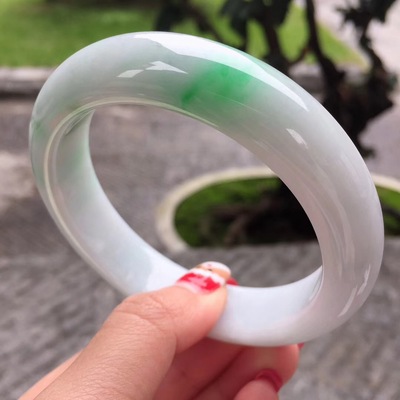 Natural Burmese Jade 54-64mm Light Purple Two-color Bracelet Elegant Princess Jewelry Send Mom to Girlfriend
Natural Burmese Jade 54-64mm Light Purple Two-color Bracelet Elegant Princess Jewelry Send Mom to Girlfriend