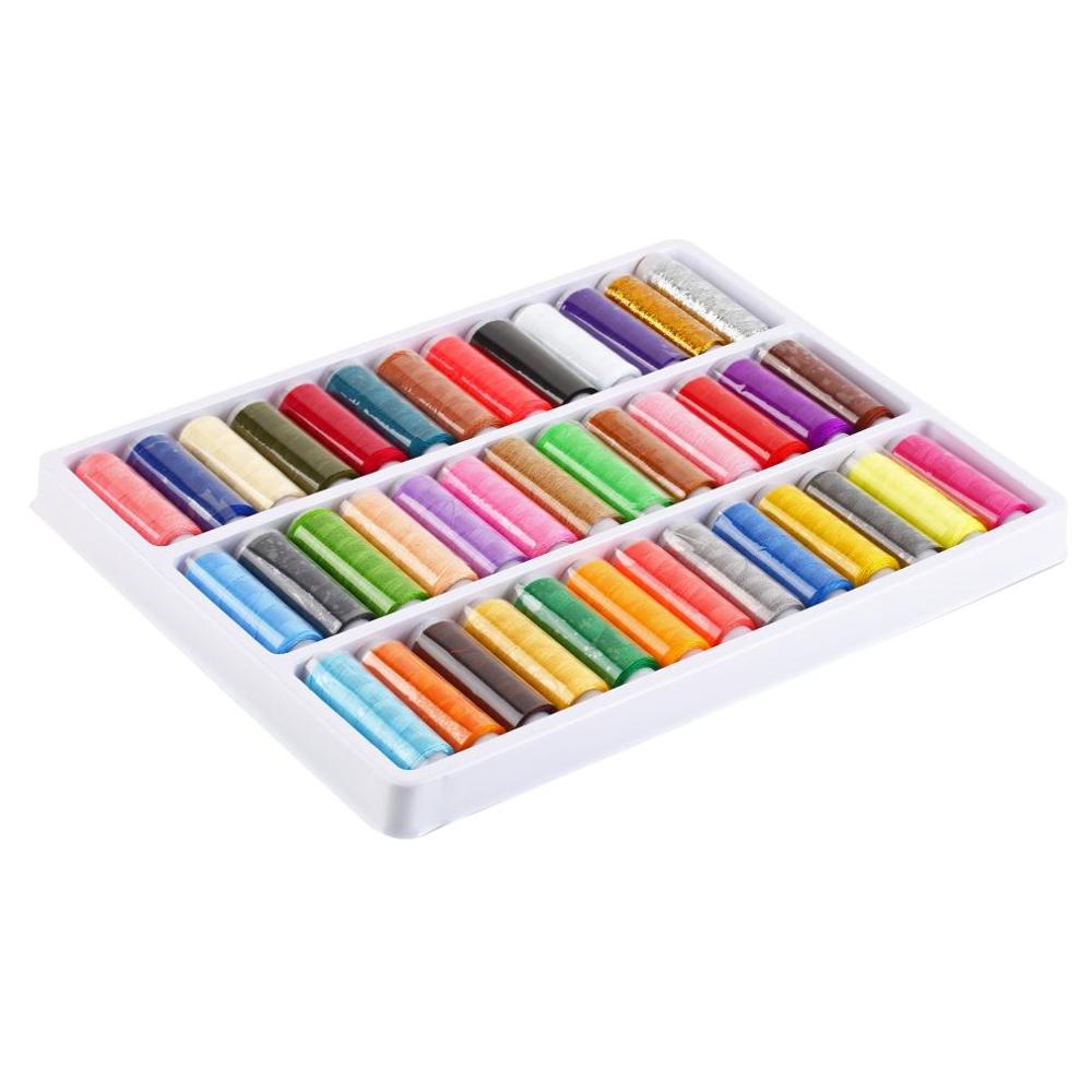 1 set 39pcs 200 Yard Mixed Colors Polyester Spool Sewing Thread For Hand Machine Newest Hot Search, As pic
1 set 39pcs 200 Yard Mixed Colors Polyester Spool Sewing Thread For Hand Machine Newest Hot Search, As pic