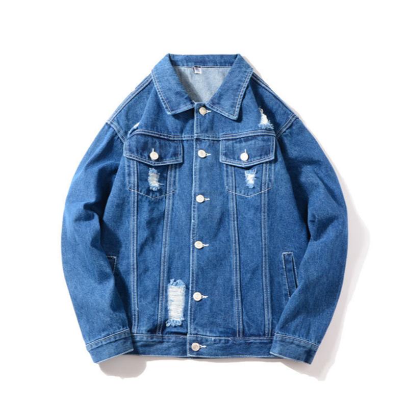 Spring denim coat men' 2020 spring and Autumn New Korean Trend denim comfortable and handsome men' jacket coat, Blue
Spring denim coat men' 2020 spring and Autumn New Korean Trend denim comfortable and handsome men' jacket coat, Blue