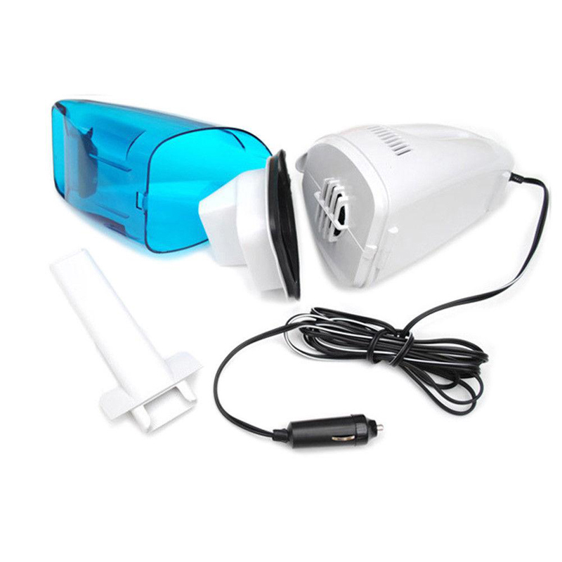 120W DC12V Mini Portable Car Vacuum Cleaner Wet And Dry Dual Purpose Dust Cleaning Tool Vehicle Care For Auto Home Office