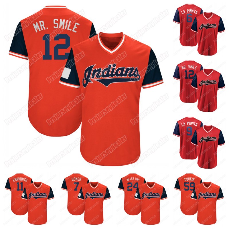 2018 Players Weekend Lindor Mr. Smile RAMIREZ JOSE ENRIQUITO Jason Kipnis Dirtbag BRAD HAND BROTEIN SHAKE CARLOS CARRASCO Jersey, Women s-xxl
2018 Players Weekend Lindor Mr. Smile RAMIREZ JOSE ENRIQUITO Jason Kipnis Dirtbag BRAD HAND BROTEIN SHAKE CARLOS CARRASCO Jersey, Women s-xxl