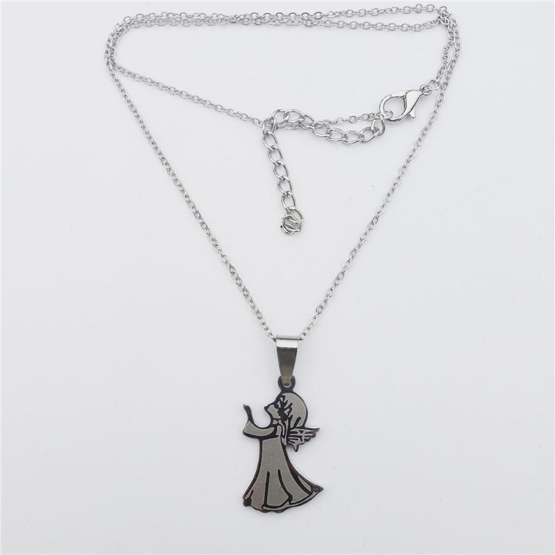 Fairy Girl Angel Pendant Stainless Steel Necklace Women Jewelry Gift 12 Pcs/lot Wholesale
Fairy Girl Angel Pendant Stainless Steel Necklace Women Jewelry Gift 12 Pcs/lot Wholesale