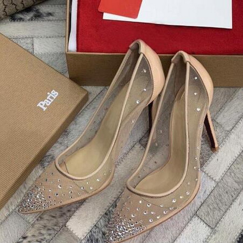 Red Bottom High heels Rete fishnet style Pointed Toe rhinestones Crystal bling Silver golden pumps women Heels party Wedding shoes
Red Bottom High heels Rete fishnet style Pointed Toe rhinestones Crystal bling Silver golden pumps women Heels party Wedding shoes