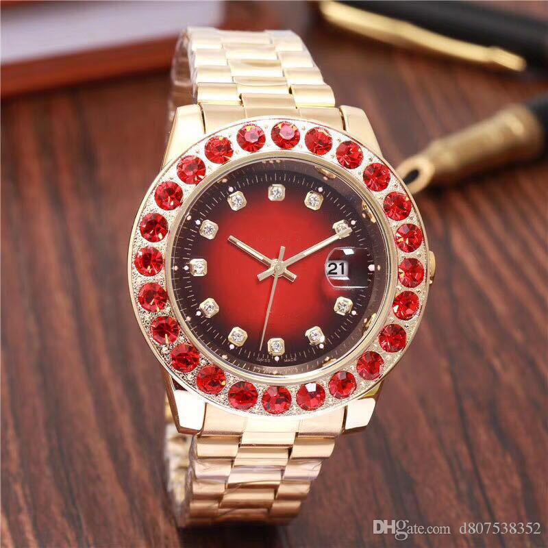 2018 relogio Luxury Mens Brand Men Watch Big Diamonds Day-Date Brand Stainless Steel Perpetual President Automatic Diamond Wristwatch Watche, Slivery;brown
2018 relogio Luxury Mens Brand Men Watch Big Diamonds Day-Date Brand Stainless Steel Perpetual President Automatic Diamond Wristwatch Watche, Slivery;brown