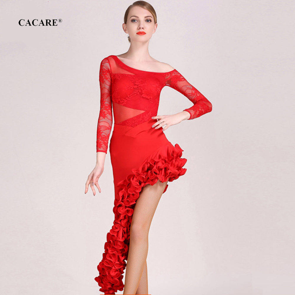 Sexy Latin Dance Dress Women Latina Salsa Latin Dance Competition Dresses Fringe CHEAP Shirt Skirt Set D0408 Lace Sleeve, Red
Sexy Latin Dance Dress Women Latina Salsa Latin Dance Competition Dresses Fringe CHEAP Shirt Skirt Set D0408 Lace Sleeve, Red