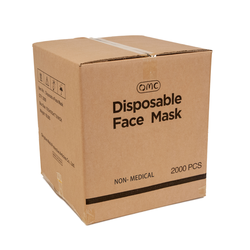 2000pcs/box OMC 3 ply Disposable Face Mask Protective Masks In Stock On USA Warehouse Wholesale faceshield Earloop Facemasks
2000pcs/box OMC 3 ply Disposable Face Mask Protective Masks In Stock On USA Warehouse Wholesale faceshield Earloop Facemasks