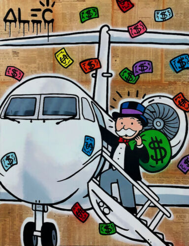 Alec Monopoly Oil Painting On Canvas Graffiti Art Decor Private Airplane Home Decor Handpainted &HD Print Wall Art Canvas Pictures 191025
Alec Monopoly Oil Painting On Canvas Graffiti Art Decor Private Airplane Home Decor Handpainted &HD Print Wall Art Canvas Pictures 191025