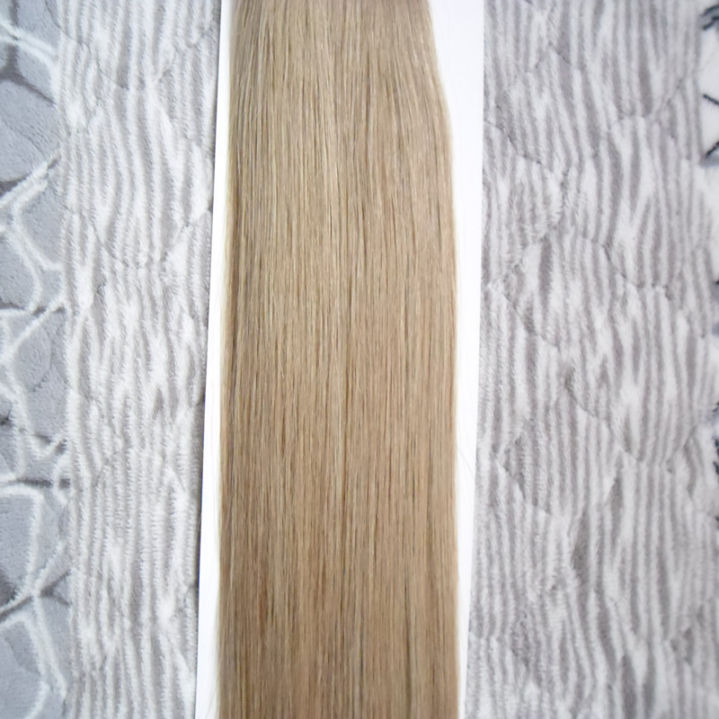 Keratin Human Pre bonded Extensions Nano Tip Hair 100 G Remy Micro Beads Hair Extensions In Nano Ring Links Human Hair