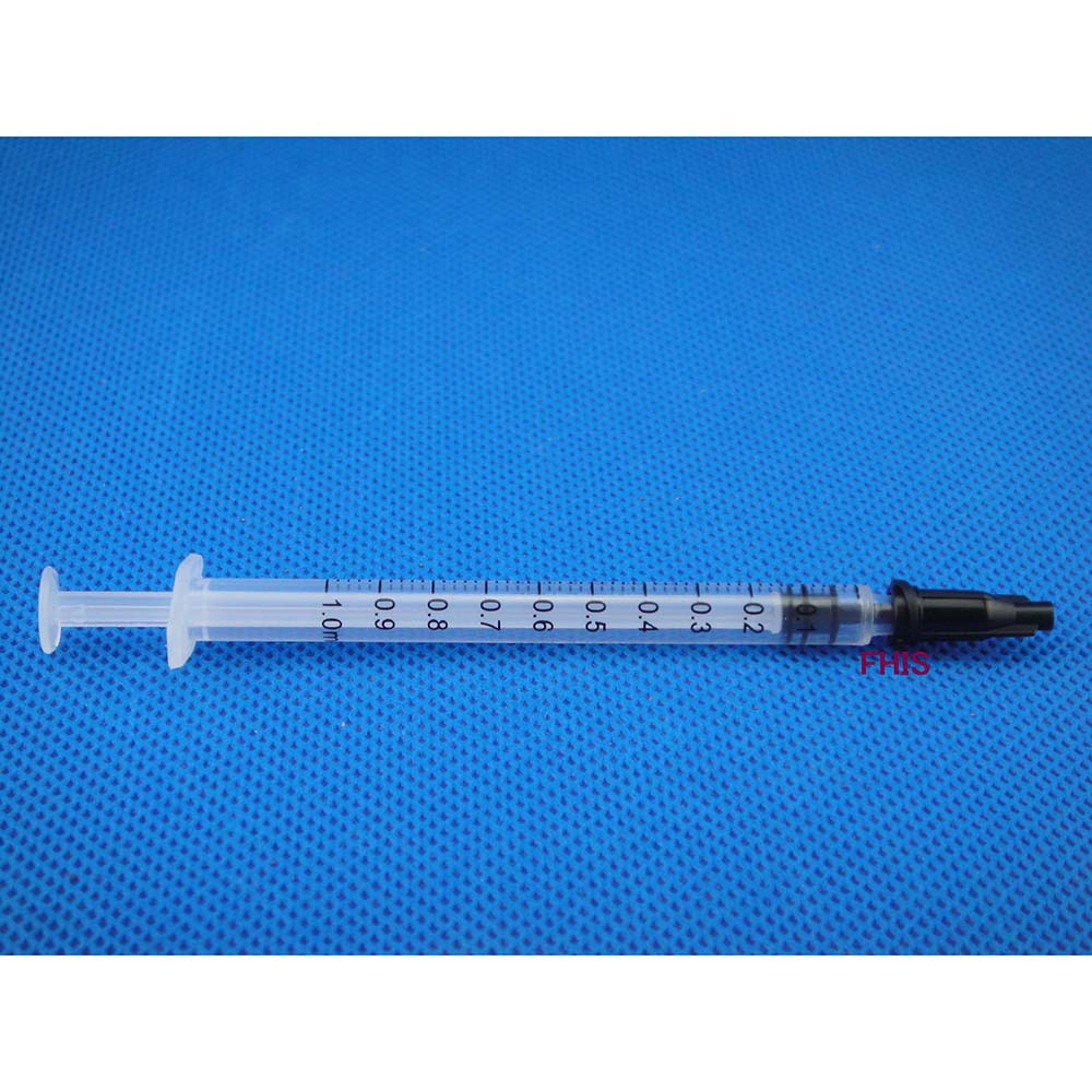 Wholesale 1ml/1cc Syringe Needle +34G 0.5 Inches Dispensing Needles Free Giving 100pcs Black hat Pack of 100