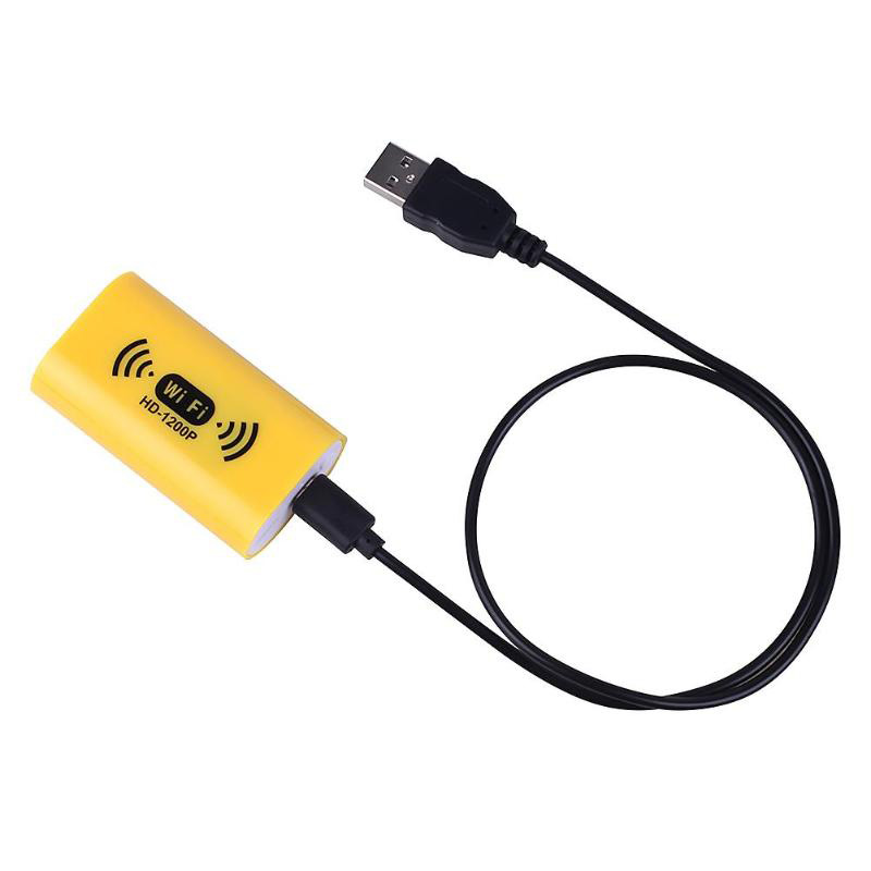 IP68 Waterproof F130 WiFi Endoscope Digital Inspection Cameras 2MP HD 1200P 8 LED 8mm Lens Industrial Borescope Camera For Auto Repair Tool