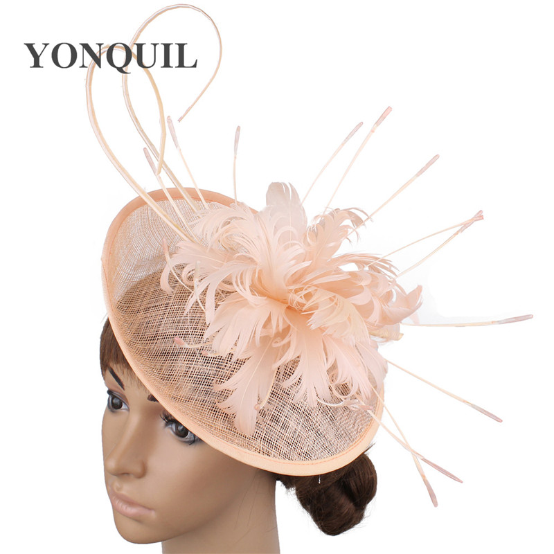 2017 Fashion Headwear Women Fancy Feather Fascinator Hat Cocktail Church Headpiece Headband Wedding Party bridal Hair Accessories SYF188
2017 Fashion Headwear Women Fancy Feather Fascinator Hat Cocktail Church Headpiece Headband Wedding Party bridal Hair Accessories SYF188