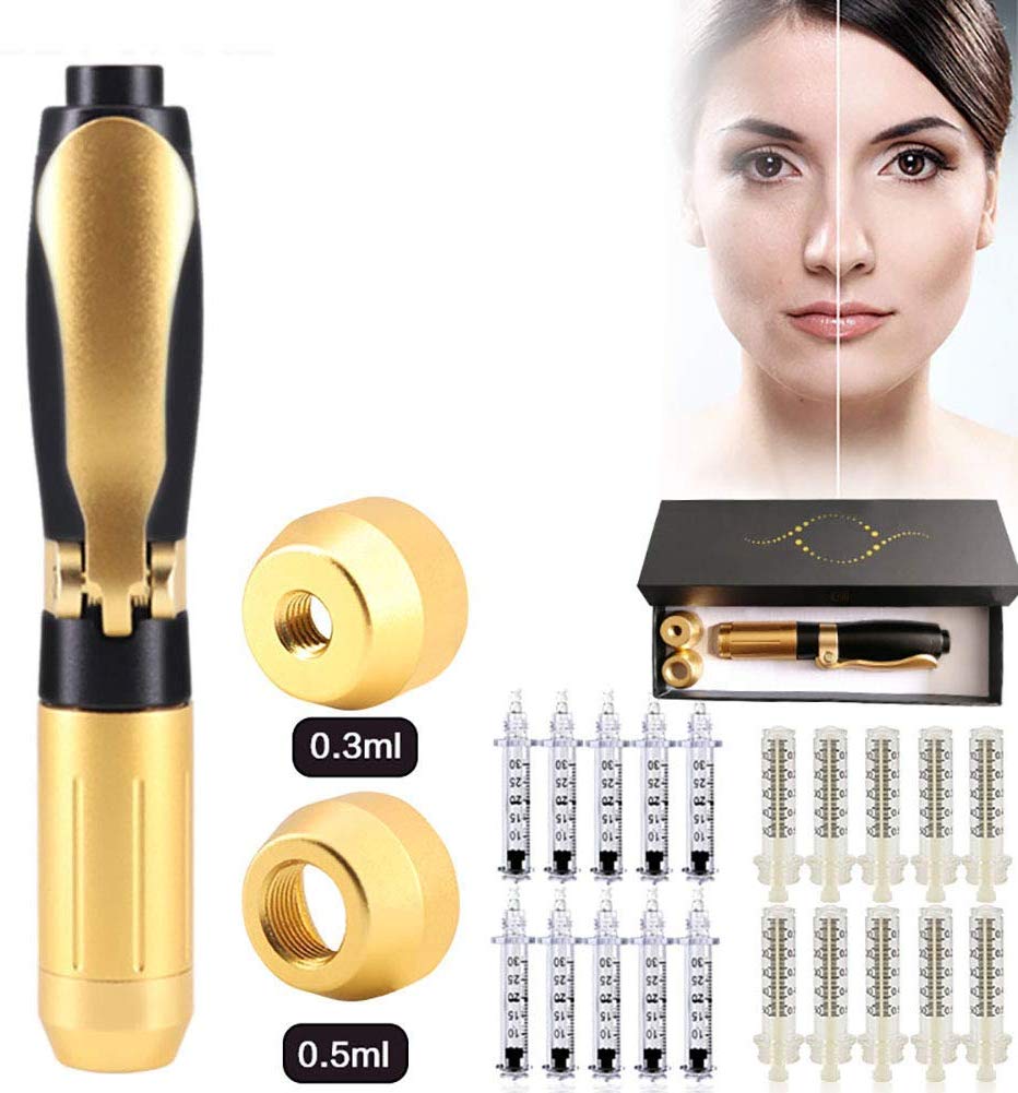 2in 1 Hyaluron Pen with High Pressure for Anti Wrinkle Lip Lifting Non Needle Lip Injection Beauty Skin Tool
2in 1 Hyaluron Pen with High Pressure for Anti Wrinkle Lip Lifting Non Needle Lip Injection Beauty Skin Tool