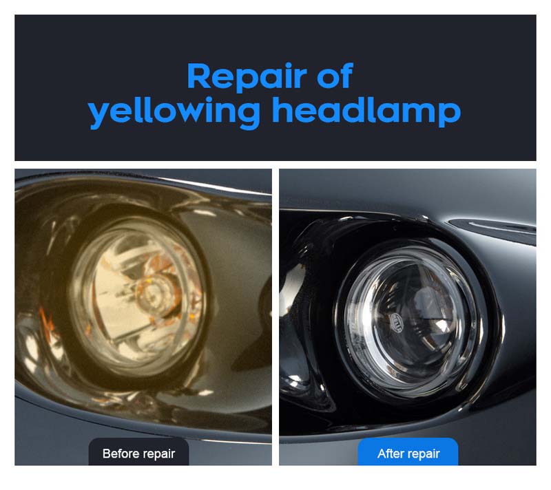 High Qulaity 30ML Headlight Restoration Kit Car Light Repair Hydrophobic Glass Coating Cars Polish Auto Ceramic Coat Plating
