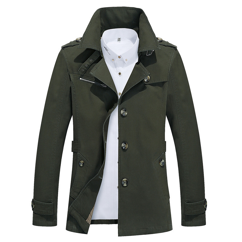 Trench Men Plus Size Men's Windbreakers Cotton Coat Spring Autumn Mostly Male Coats Manteau 5xl Abrigo Hombre KJ243, Black
Trench Men Plus Size Men's Windbreakers Cotton Coat Spring Autumn Mostly Male Coats Manteau 5xl Abrigo Hombre KJ243, Black