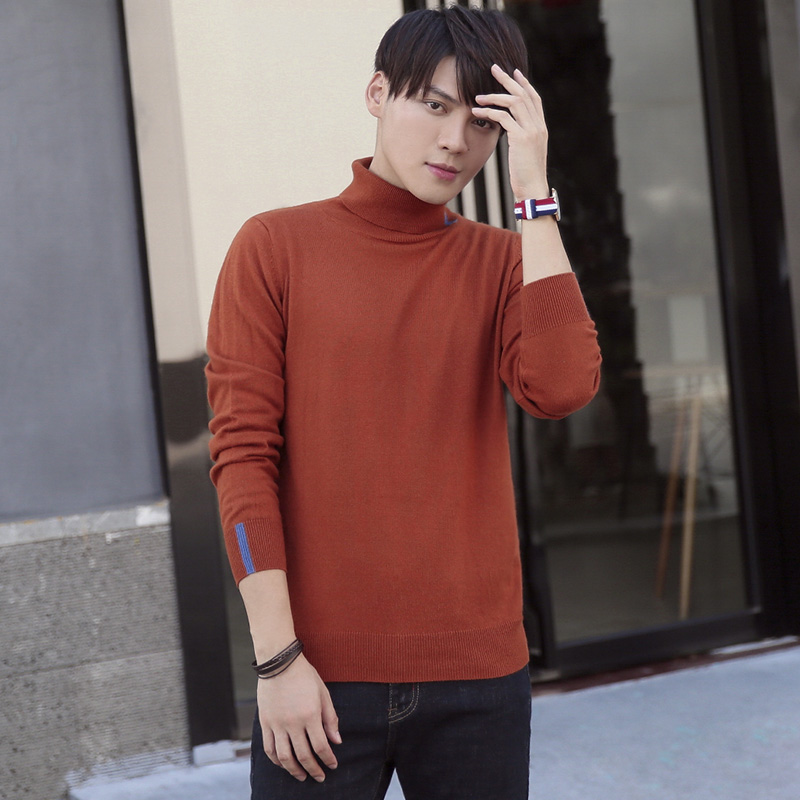 Men' turtleneck sweater slim Korean version of the trend pullover sweater bottoming shirt long-sleeved in-line, Black
Men' turtleneck sweater slim Korean version of the trend pullover sweater bottoming shirt long-sleeved in-line, Black