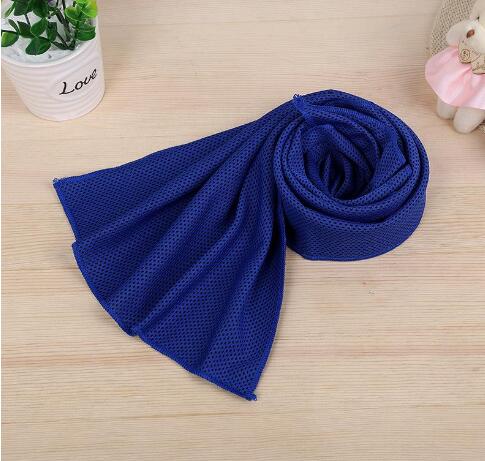 30x90cm Ice Cold Towel Cooling Summer Sunstroke Sports Exercise Cool Quick Dry Soft Breathable Cooling Towel with retail box SHU46
