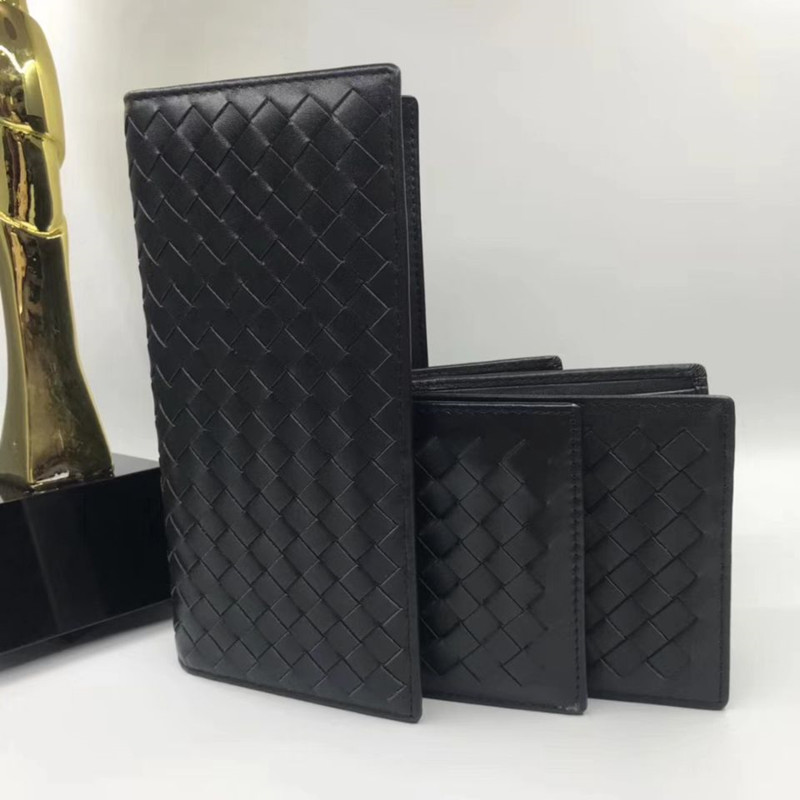 Top quality Wholesale VN-Knitting Calf Genuine Leather Short Wallet Hand-woven Cowhide Men's Purse Card Holder Gift Box Fashion Vintage Bag, Black long wallet
Top quality Wholesale VN-Knitting Calf Genuine Leather Short Wallet Hand-woven Cowhide Men's Purse Card Holder Gift Box Fashion Vintage Bag, Black long wallet