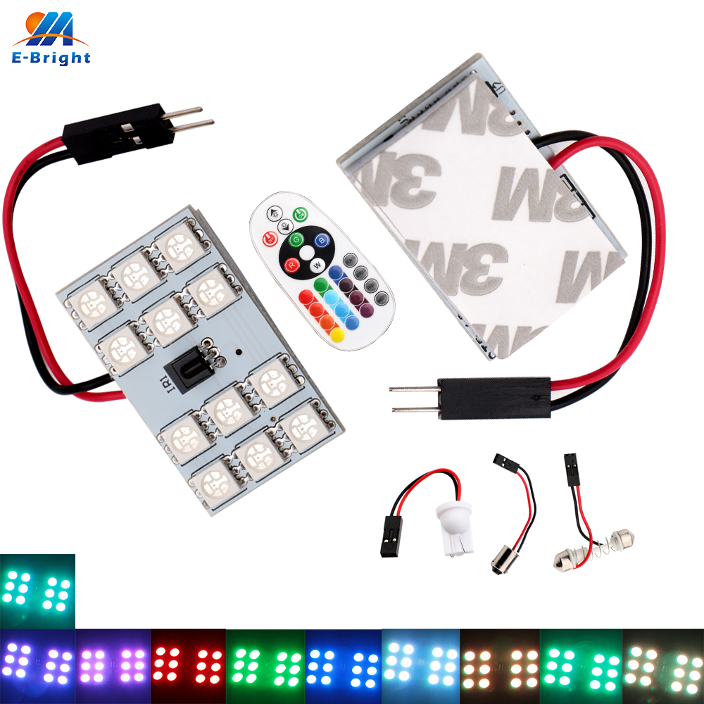 2 Sets RGB 12 SMD Car Licence Plate Light Controller Auto housing Interior Dome lamp Reading Lights Festoon/T10/BA9S, As pic
2 Sets RGB 12 SMD Car Licence Plate Light Controller Auto housing Interior Dome lamp Reading Lights Festoon/T10/BA9S, As pic